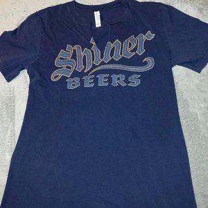 Shiner Beers womens size M tee - 0023